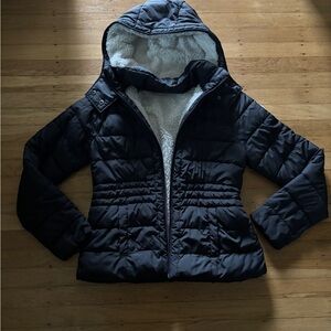 Hollister Faux Fur-Lined All-Weather Puffer Jacket